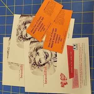 2001 State Fair of Texas I Love Lucy Exhibit Tickets & Flyers